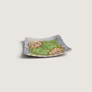 Antique Decorative Porcelain Trinket Dish