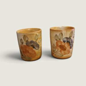 Handcrafted Ceramic Drinking Tumbler Set