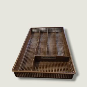 Hammarplast Brown Cutlery Drawer Organizer