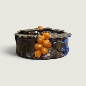 Nancy Wahlund Handcrafted Decorative Ceramic Bowl