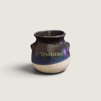 Vintage Aksini Stentøj Ceramic Jar - "Trubbel" (Danish Studio Pottery)