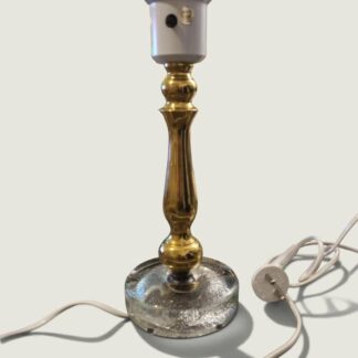 Falkenbergs Belysning (Flb) Table Lamp Base – Glass & Gold-Toned Metal