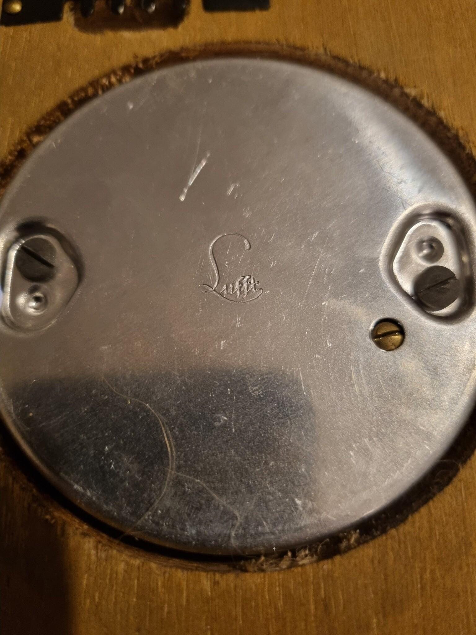 Vintage Lufft Wall Mounted Barometer and Thermometer - Image 3