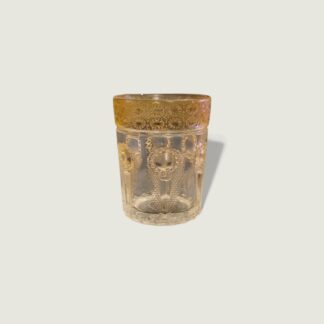 Vintage Decorative Glass Drinking Tumbler