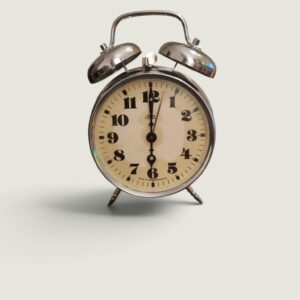 Vintage Mechanical Twin Bell Alarm Clock