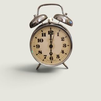 Vintage Mechanical Twin Bell Alarm Clock