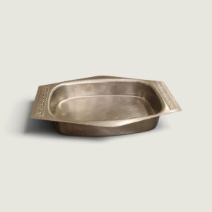 Vintage Nils-Johan Stainless Steel Serving Dish with Handles