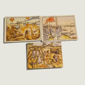 Vintage Historical War Trading Card Collection