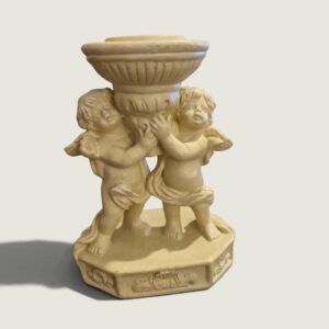 Decorative Cherub Figurine Candle Holder
