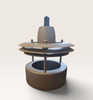 Vintage Scandinavian Multi-Tier Industrial Pendant Lamp - 1970s