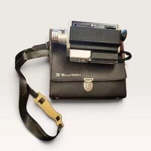 Vintage Bell & Howell Autoload Focus-Matic Super 8 Camera with Case
